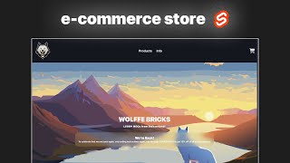 my first SvelteKit fullstack project! (e-commerce) @nevillebrem