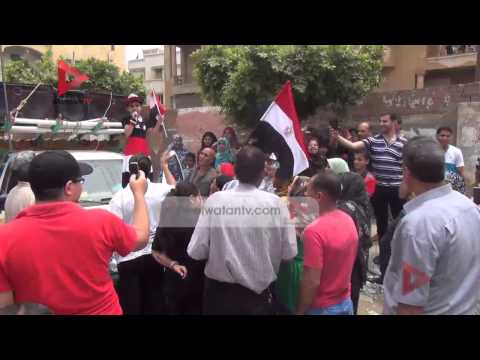 أصغر مؤيدة للمشير بالمنوفيه ياسيسي دوس إحنا معاك من غير فلوس