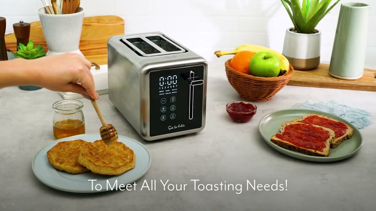 Sur La Table 4-Slice Touchscreen Toaster