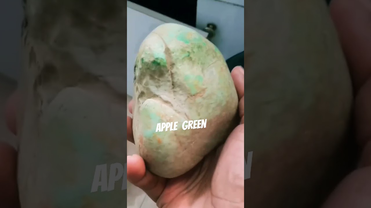 Jadeite Jade Type A, Apple Green