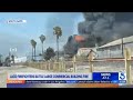 Shelter-in-place orders issued for massive industrial fire in South Gate