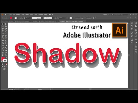 Text Shadow * Adobe illustrator