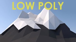 Low Poly Mountain Tutorial CINEMA 4D by Matias Costa 34,409 views 10 years ago 3 minutes, 58 seconds