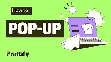 FAST + FREE Way To Launch Your Online Store: Printify Pop-Up