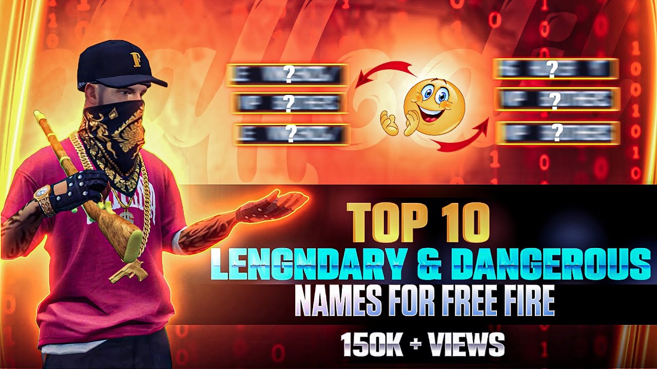 Top 10 Gaming Channel Name For   New And Unique Or Best Free Fire Gaming  Channel Name Ideas 