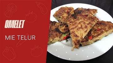 CARA MEMBUAT OMELET MIE TELUR HANYA 3 BAHAN || MENU SARAPAN