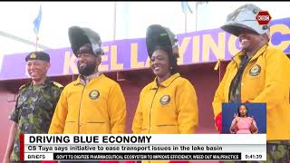Kenya Shipyard begins construction of draught public ferry
