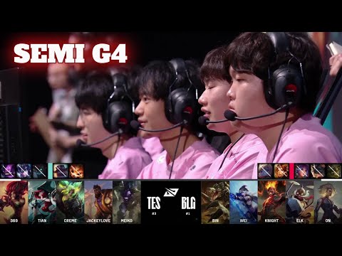 TES vs BLG - Game 4 | Semi Finals S14 LPL Summer Playoffs 2024 | Top Esports vs Bilibili Gaming G4