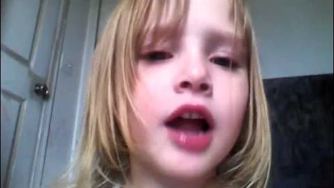 Our silly child!