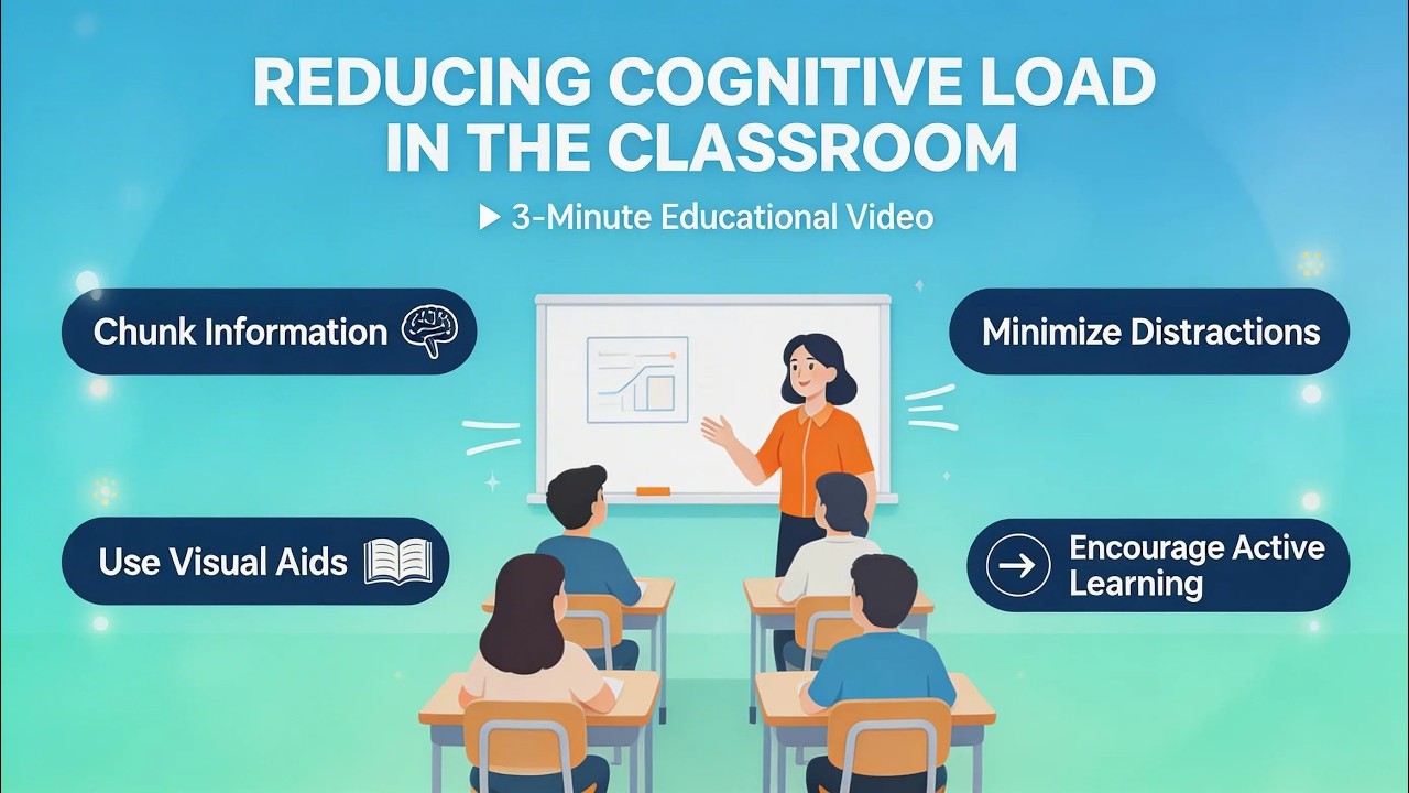 Reducing Cognitive Load in the Classroom - YouTube