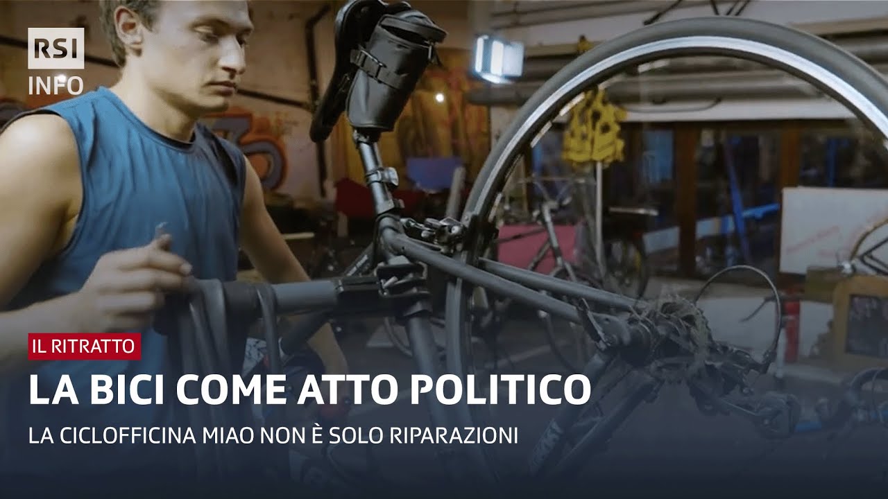 Ciclofficina Miao, quando l’uso della bici diventa un atto politico | RSI Info