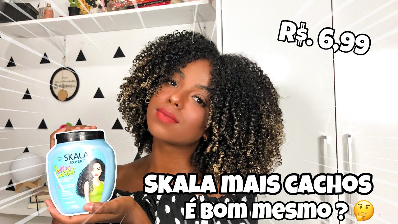 É BOM MESMO? FINALIZAÇÃO COM SKALA MAIS CACHOS | definição e volume ?