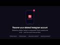 How to Recover a Deleted Instagram Account — Act Fast Before It's Gone Forever