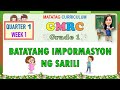 Batayang Impormasyon ng Sarili Quiz