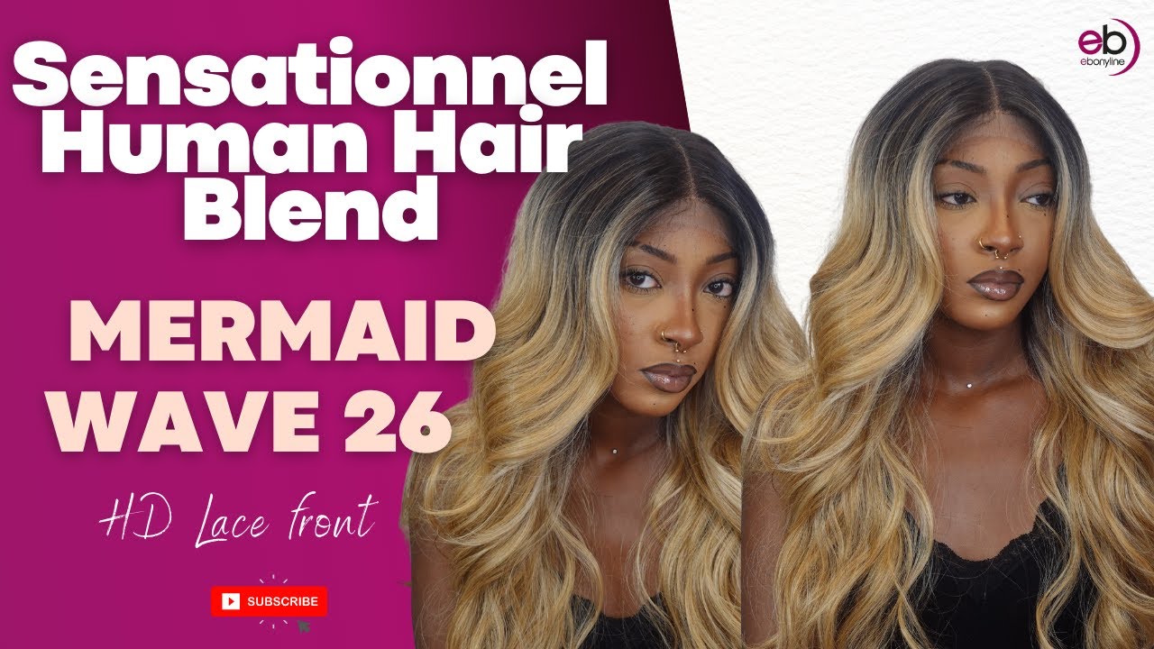 Sensationnel Human Hair Blend Butta HD Lace Front Wig 