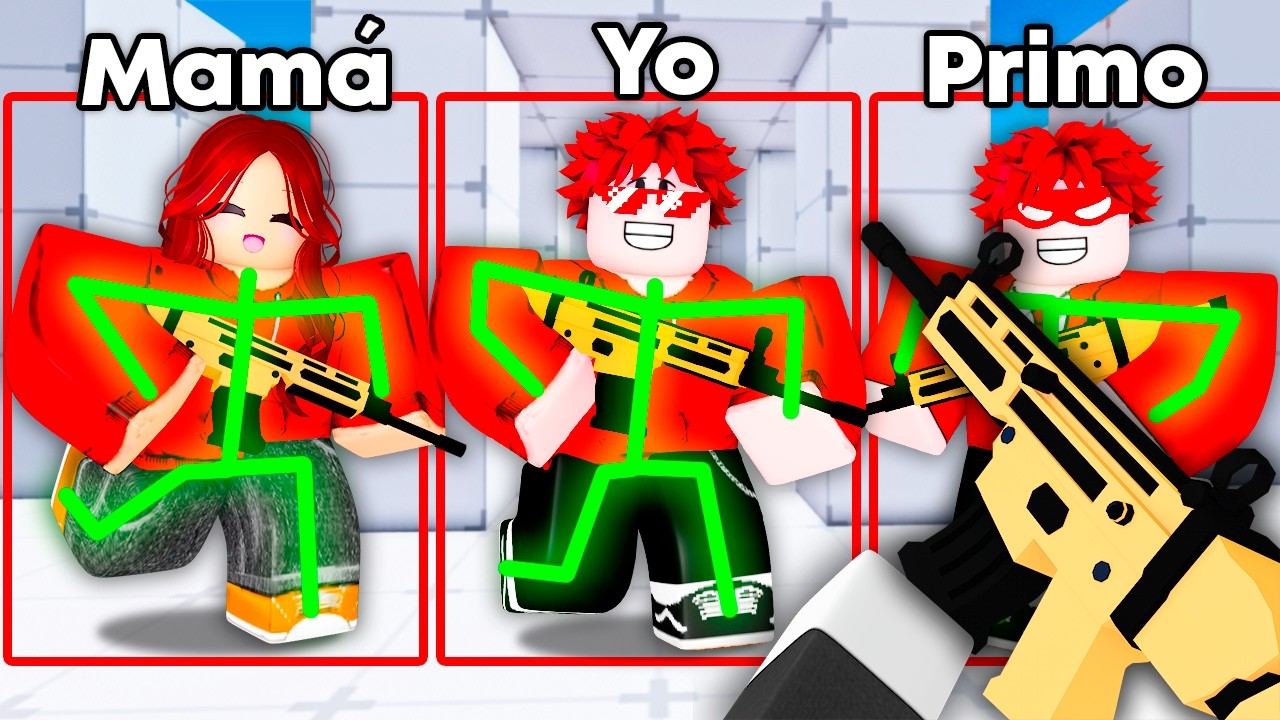 Jugué Contra un HACKER con Mi Mamá en Rivals!