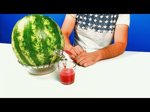 How to make watermelon juice