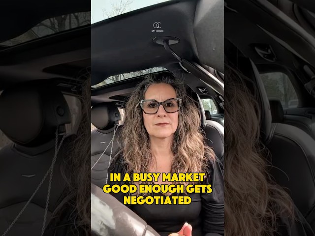 In a busy market, good enough gets negotiated