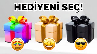 Hediyeni Seç Gökkuşağı Altın Veya Siyah Kutu 