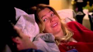 Grey's Anatomy 8x06- Meredith and Derek Bed Scene