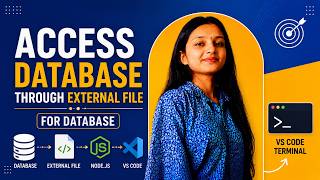 Access Database Through External File Using Node.js | MySQL + Node.js Tutorial | Lecture 31
