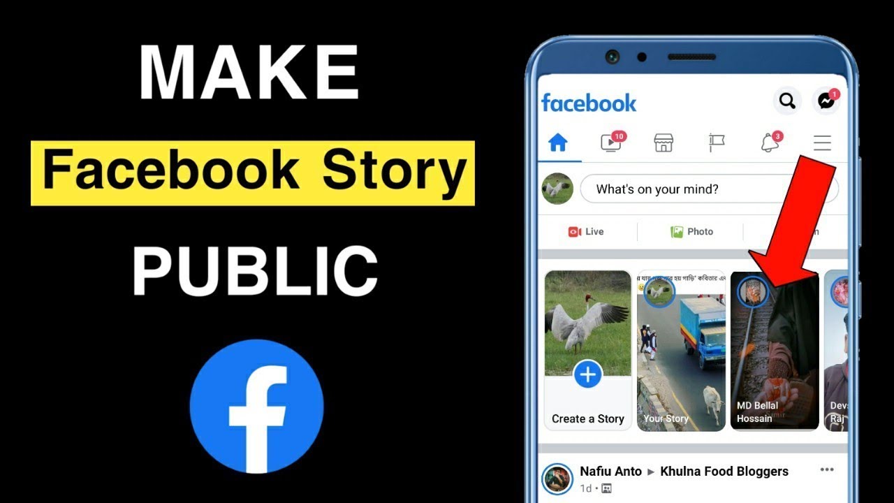 How To Make Story Public On Facebook