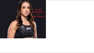 UFC 299 Maycee Barber VS Katlyn Cerminara