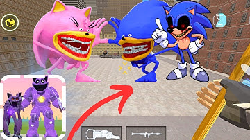 Nextbots In Playground MOD NEW 4.8.4 Update Baru All THE SONIC TAPES Skibidi Toilet…