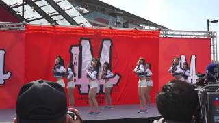 2015 Lamigo開訓典禮 LamiGirls-Jump for the girls