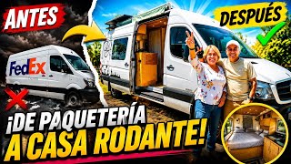VANTOUR ✅ - Transformaron una camioneta FEDEX en una increíble casa rodante 😱 🚐✨