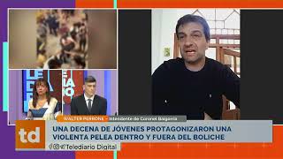 Una fiesta en un boliche de Coronel Baigorria terminó en una batalla campal entre jóvenes