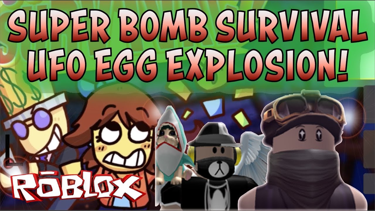SUPER BOMB SURVIVAL UPDATE "UFO EGG EXPLOSION" Roblox