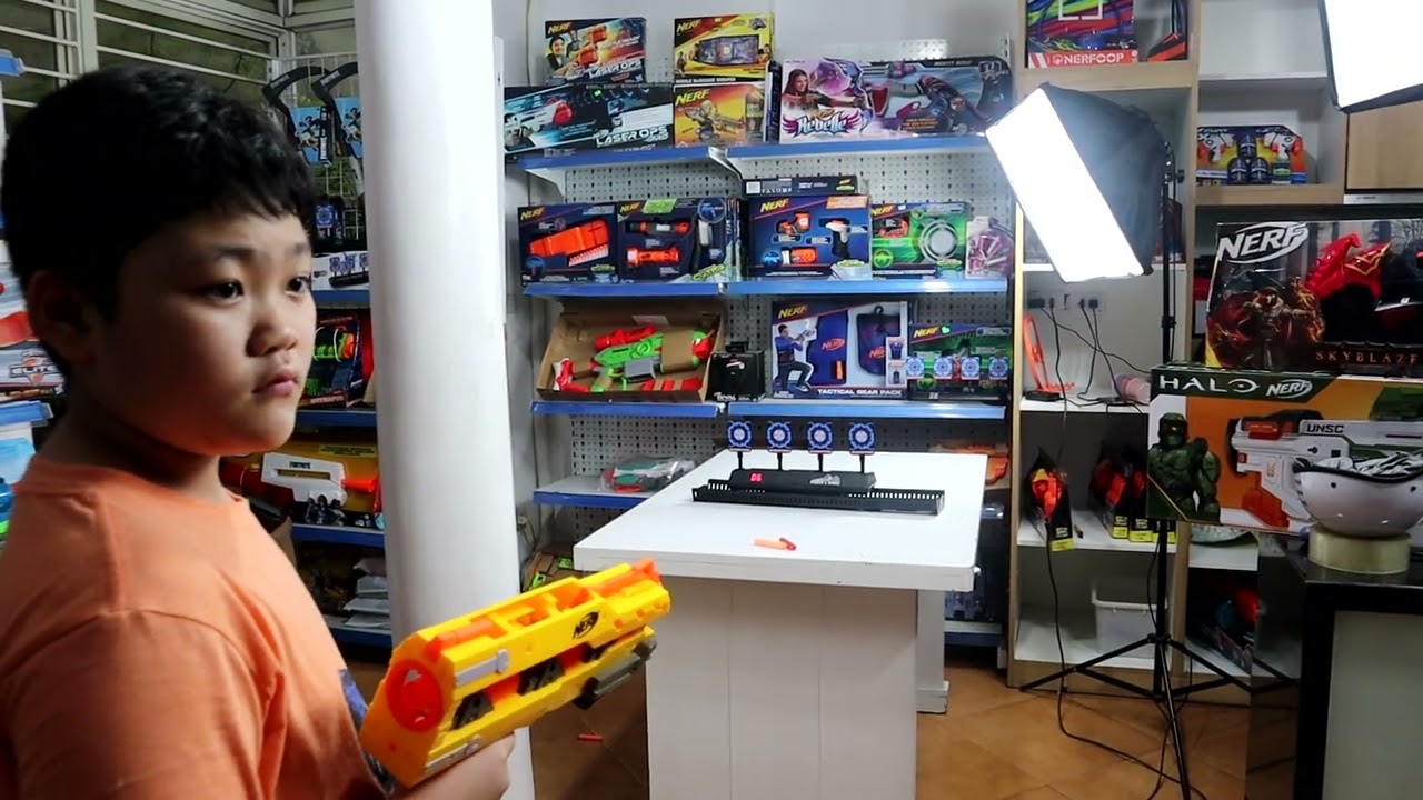 Nhanh tay đến Nerfvn.com để trải nghiệm những mẫu súng độc đáo-Nerf N-Strike Longshot CS-6 
