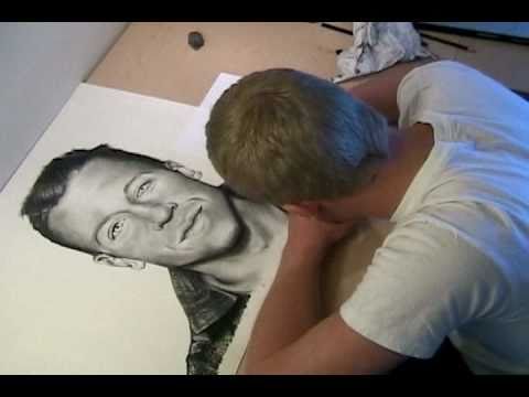 Macklemore Time Lapse Drawing