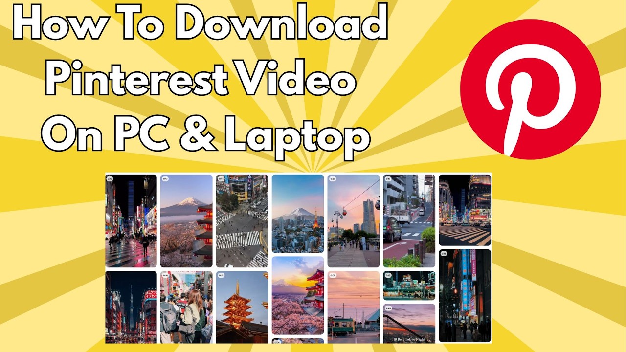 How To Download Pinterest Video On PC & Laptop (Easy) - YouTube