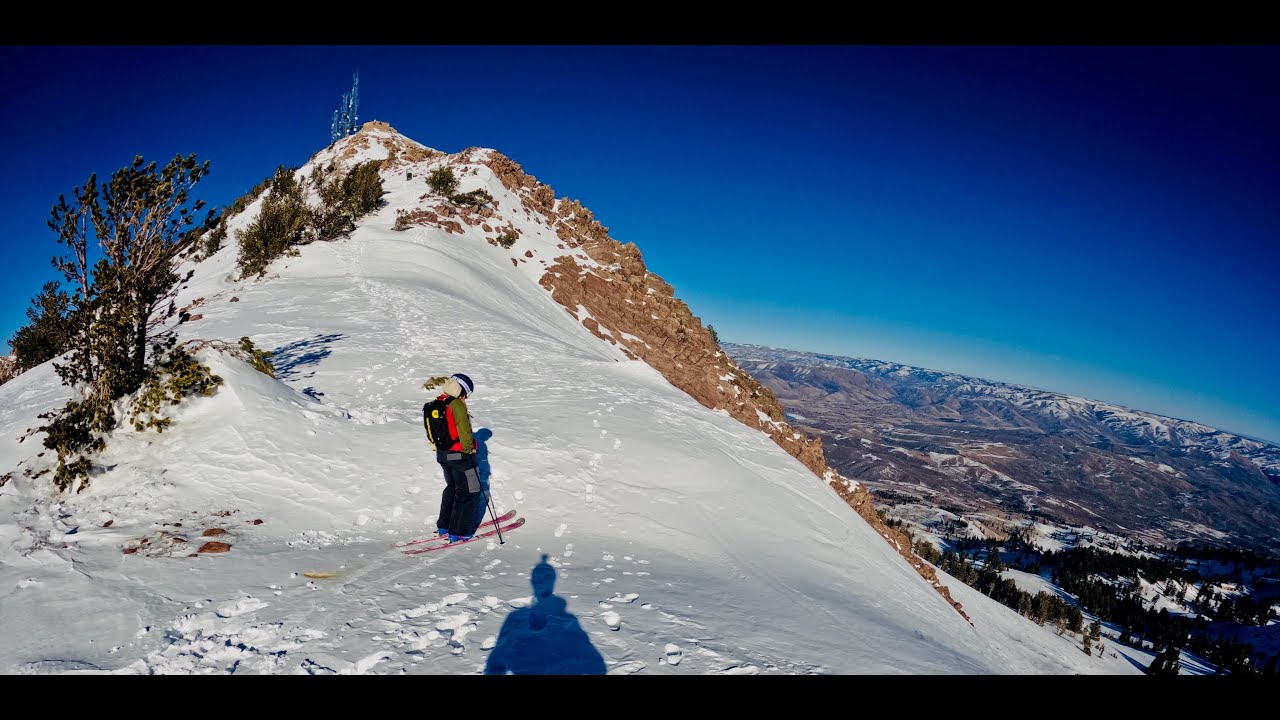 Ski Touring Beyond Snowbasin | Wasatch Sidecountry Lines