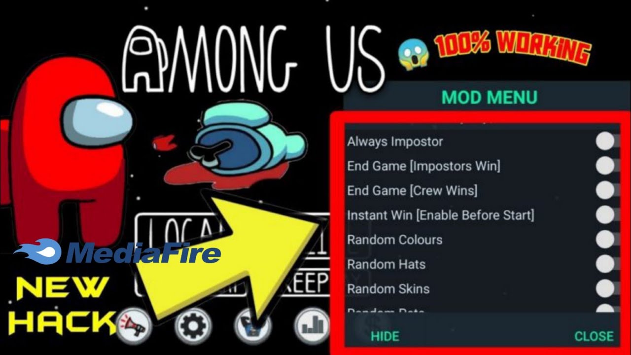 Among Us MOD apk ver. 2021.3.31 Always Impostor SHOW ROLES