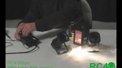DMX4dim-500 Demonstration