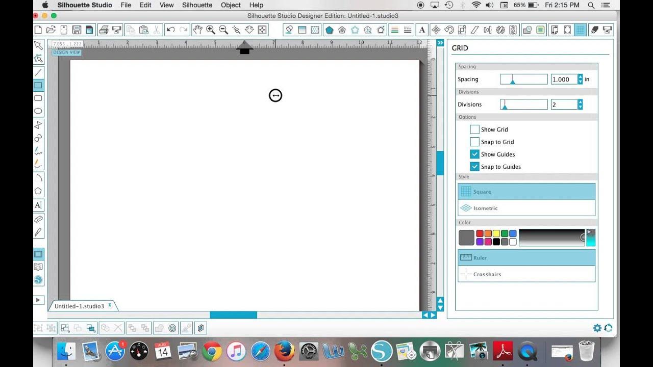Silhouette Studio Designer Edition Rulers Disappeared (How to restore