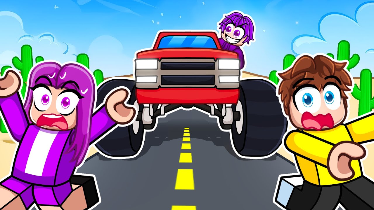 I Pretended to be a NOOB, Then Used a MONSTER TRUCK in a DUSTY