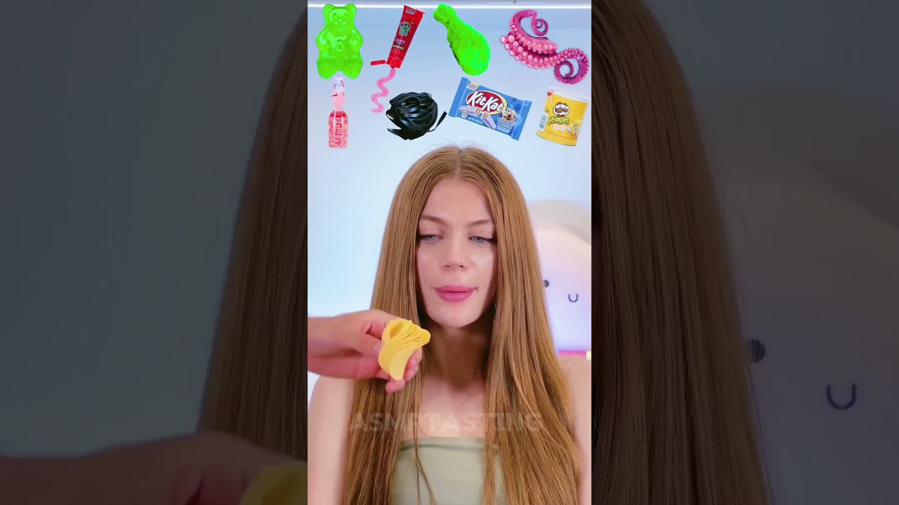 Random Chips ASMR Mukbang Purple Asmrfood