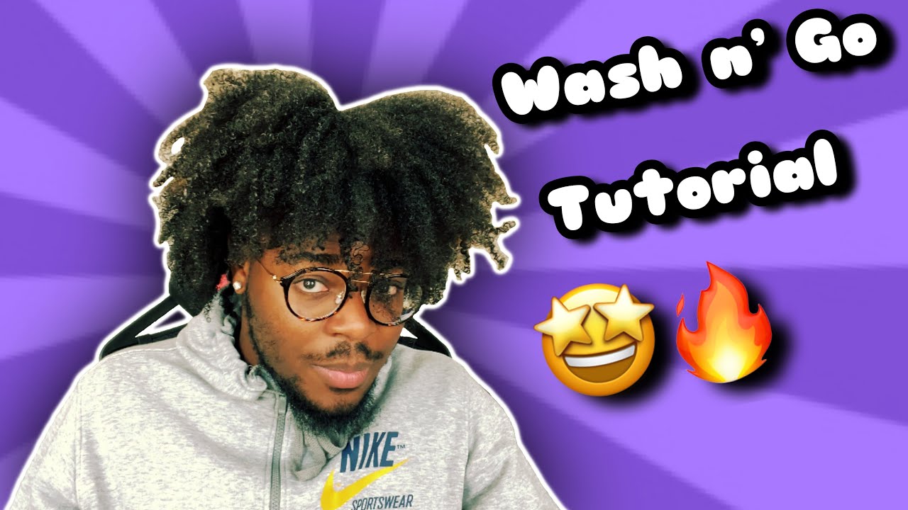 How To Get Instant Curls Men s Wash N Go Tutorial WLCO Method YouTube
