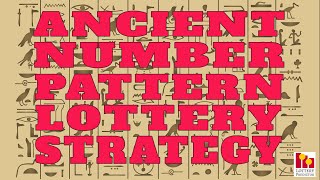 Ancient Number Pattern Lottery Strategy