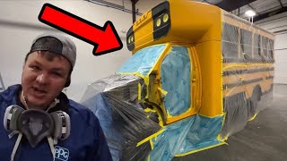 Major Changes Made To Custom 4x4 Offroad Bus! It’s Painted!