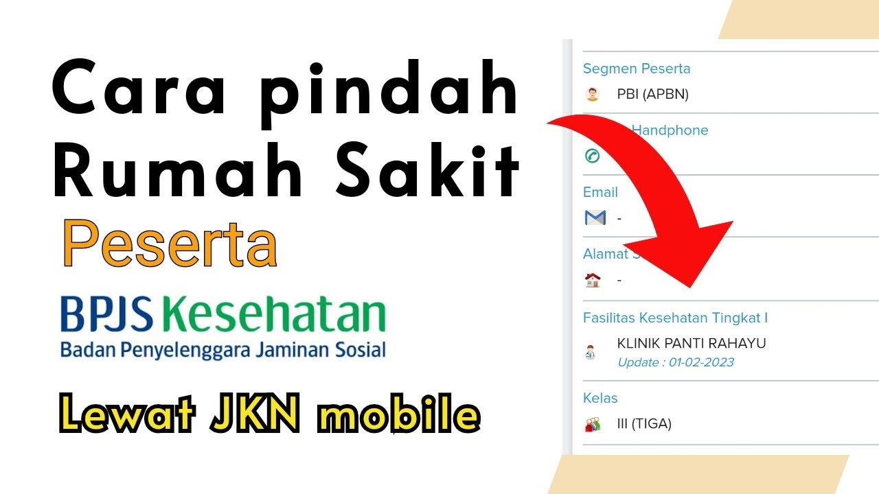 cara pindah faskes lewat jkn mobile di hp android 