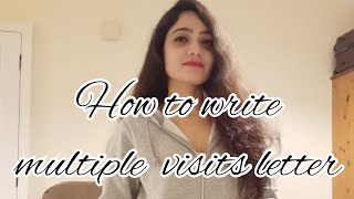 How to write multiple visits letter | OET writing | Qualityoet
