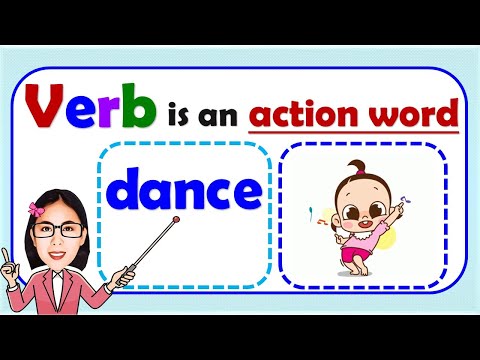A Verb is an action word  | Examples of Verb | Spelling Lesson