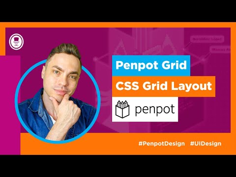 Penpot CSS Grid Layout - Integração com Frontend