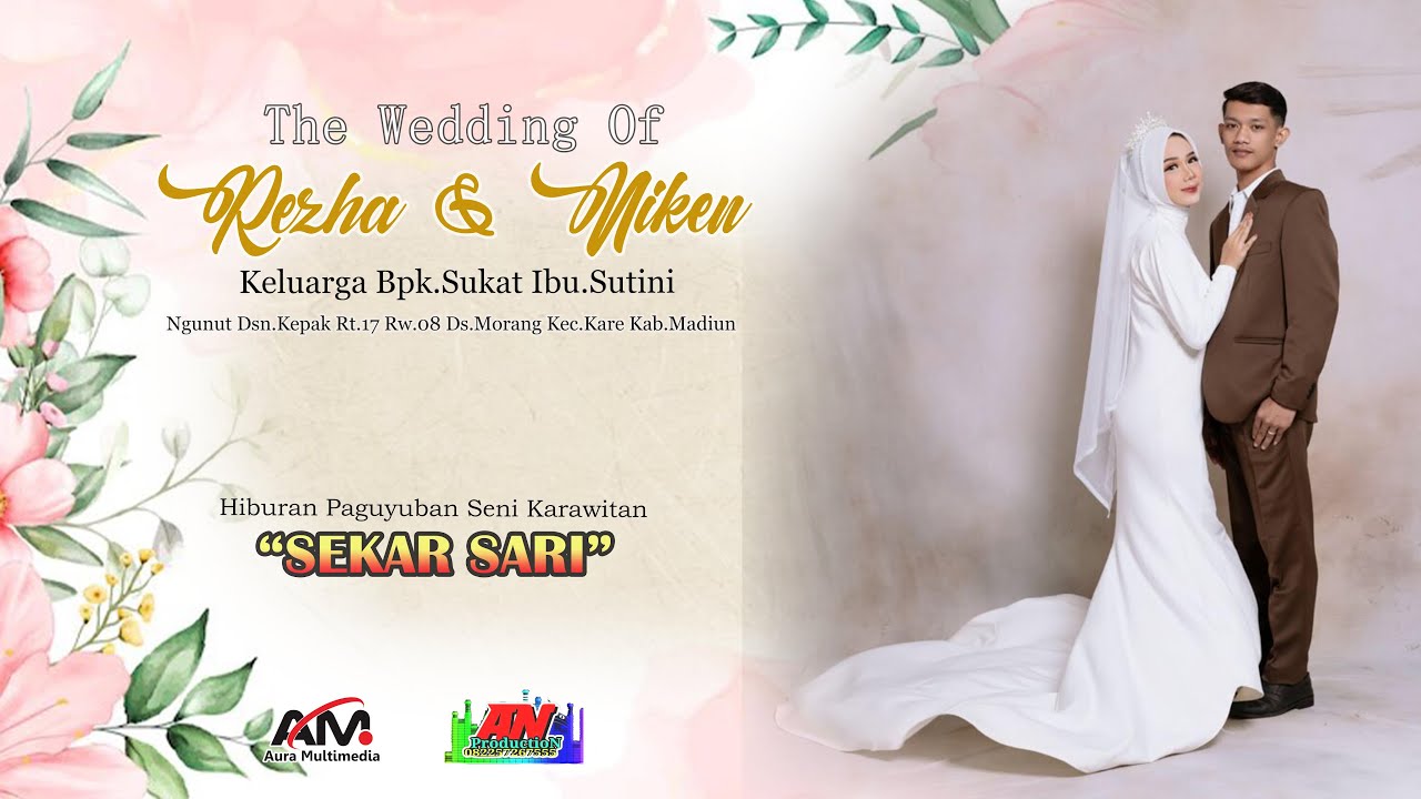 LIVE Karawitan SEKAR SARI Langen Beksan || Ngunduh Mantu REZHA & NIKEN  Kepak,Morang,Kare 25.04.25