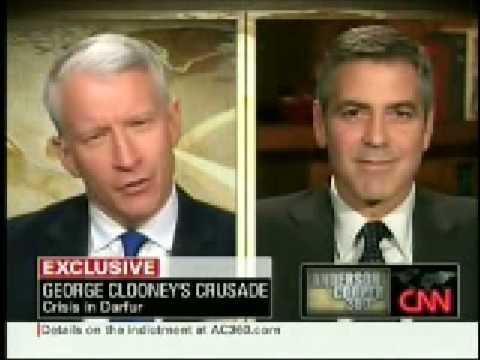 Anderson Cooper interviews George Clooney